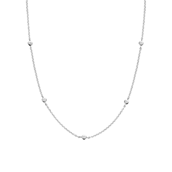 Collana Ti Sento Milano Donna in Argento Zirconia 3978ZI-42 - 3978ZI-42